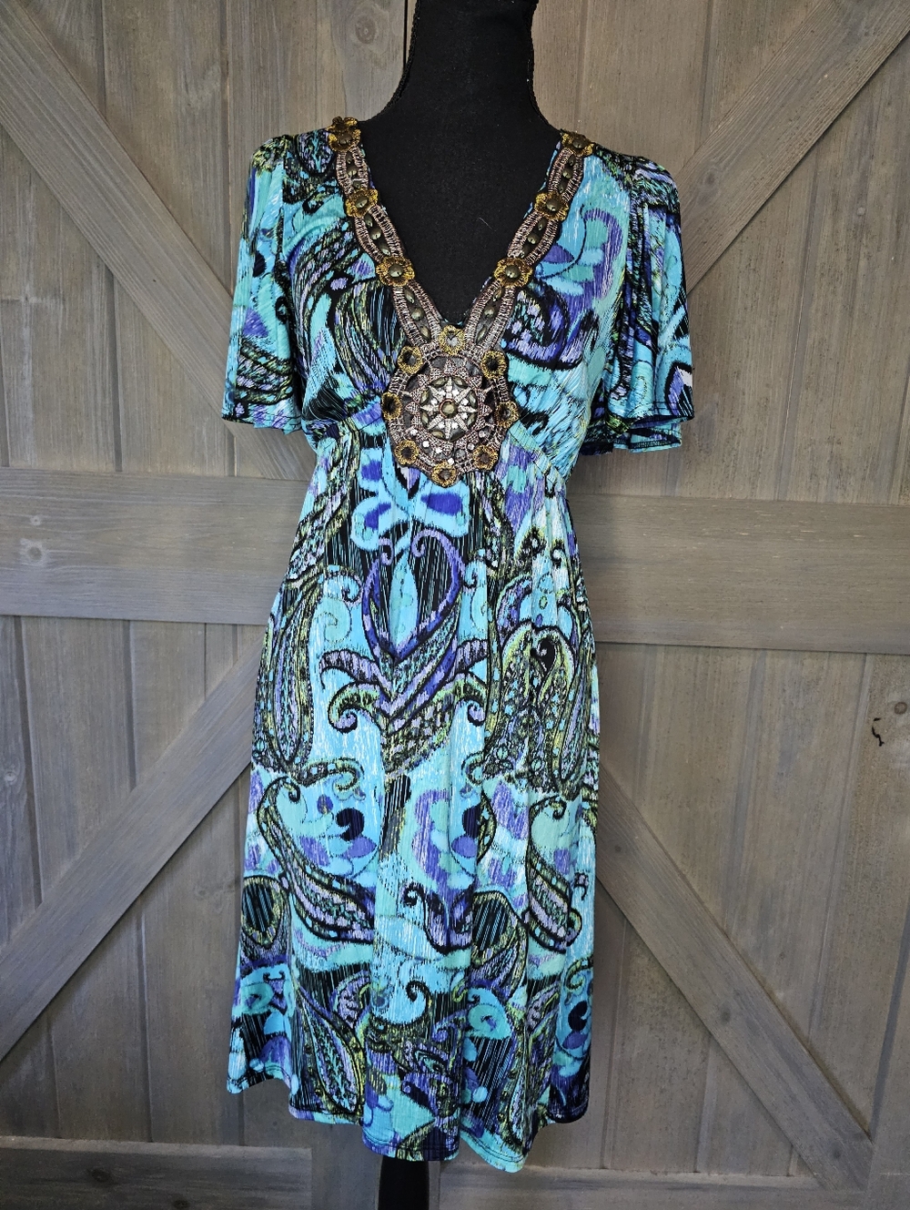 M USA Flowy Dress sz Small